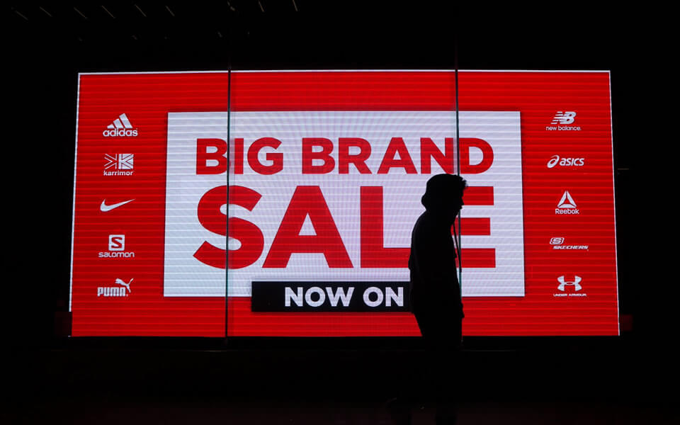 Big brand sale